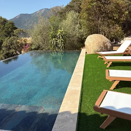 Villa Dellys - Piscine à Débordement&vue Eccica-Suarella (Corsica)